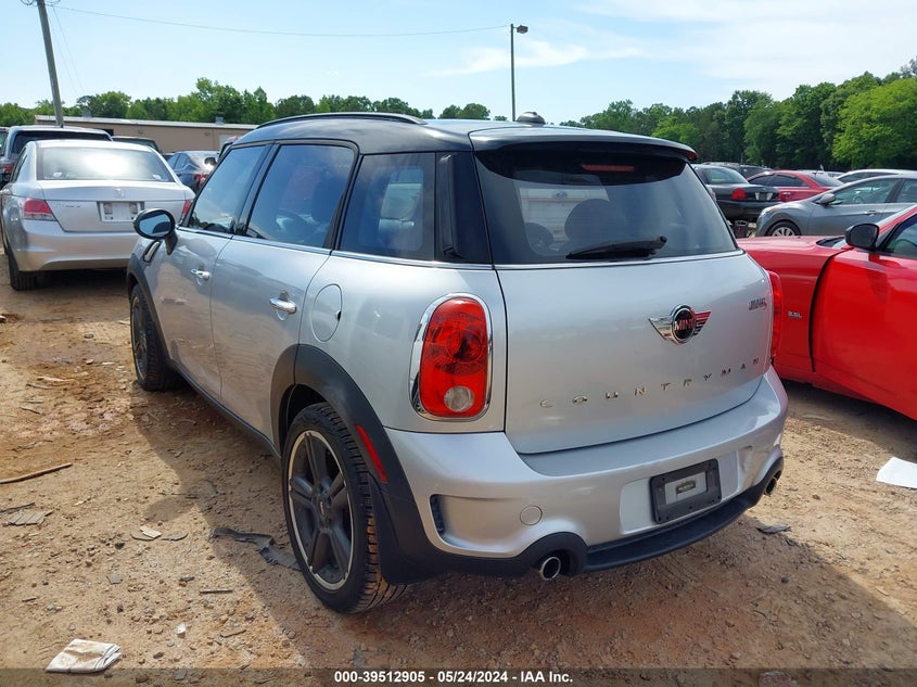 2014 Mini Countryman Cooper S VIN: WMWZC3C5XEWP25744 Lot: 39512905