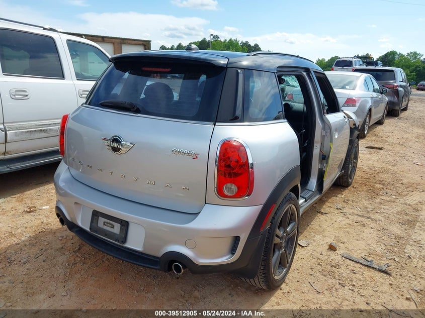 2014 Mini Countryman Cooper S VIN: WMWZC3C5XEWP25744 Lot: 39512905