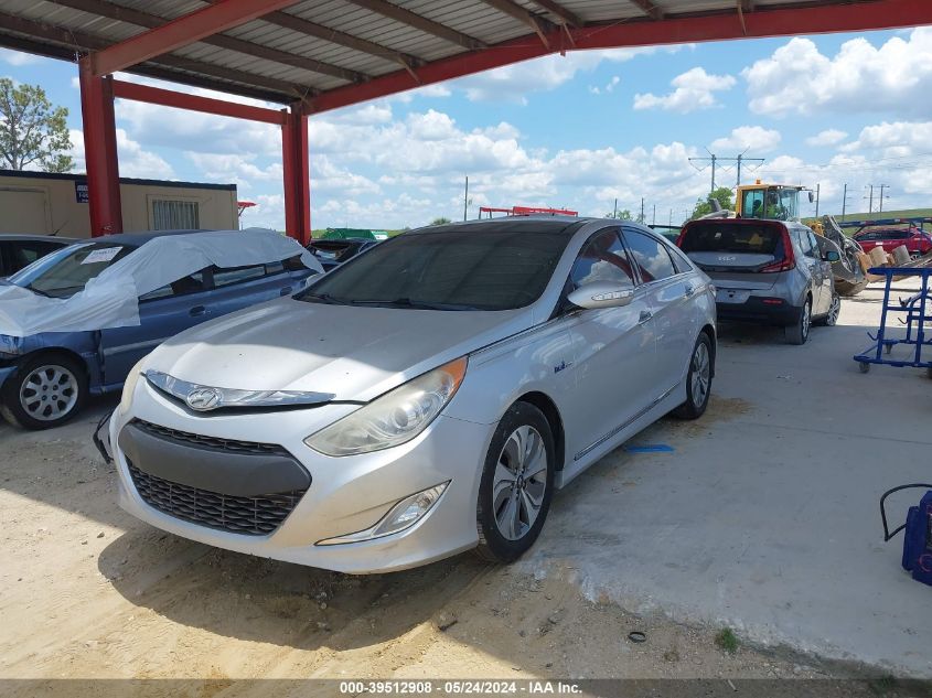 2014 Hyundai Sonata Hybrid Limited VIN: KMHEC4A40EA110341 Lot: 39512908