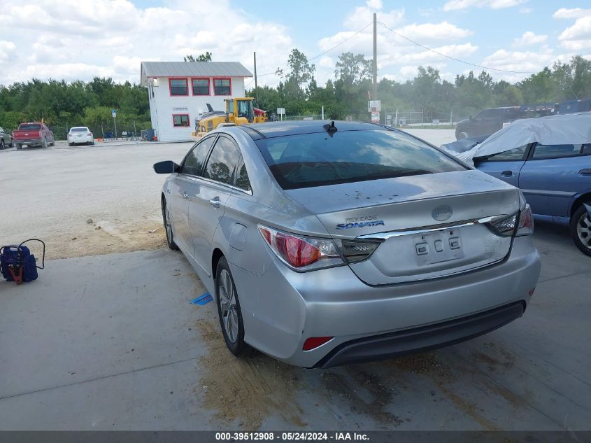 2014 Hyundai Sonata Hybrid Limited VIN: KMHEC4A40EA110341 Lot: 39512908