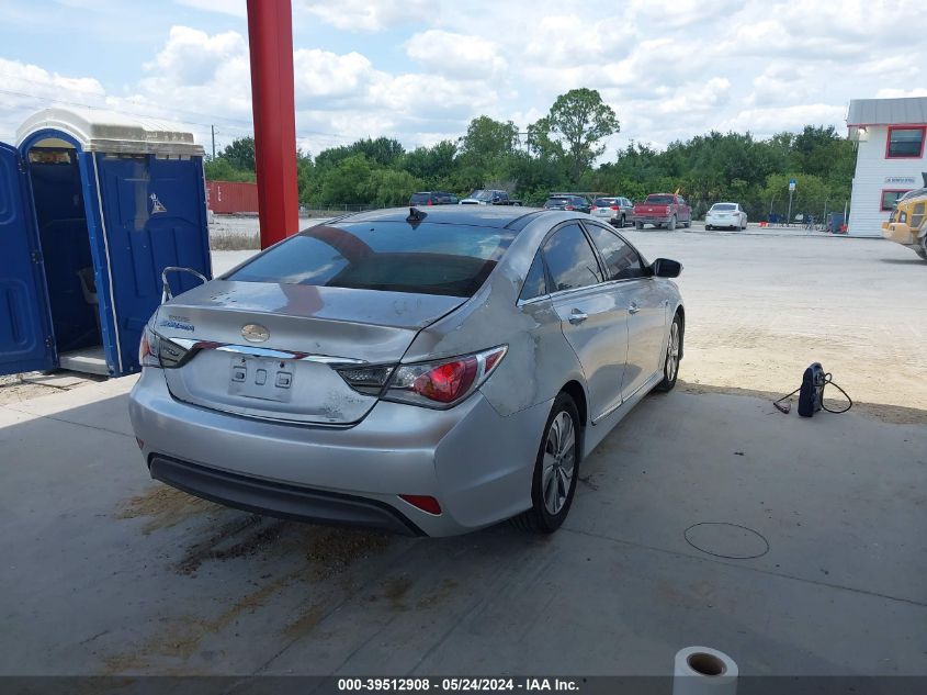 2014 Hyundai Sonata Hybrid Limited VIN: KMHEC4A40EA110341 Lot: 39512908