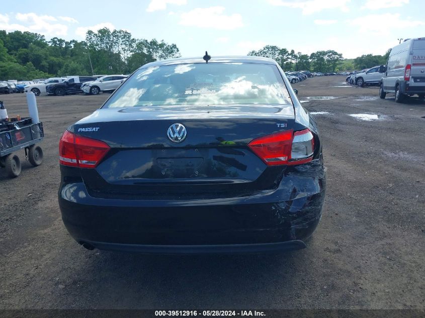 2015 Volkswagen Passat 1.8T Limited Edition VIN: 1VWAT7A39FC071635 Lot: 39512916