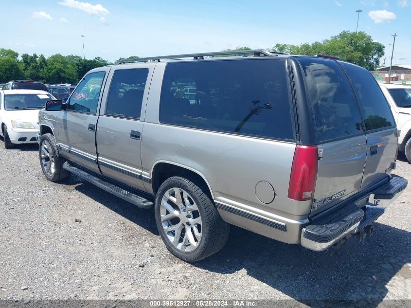 1999 GMC Suburban 1500 Sl VIN: 3GKFK16R4XG543460 Lot: 39512927