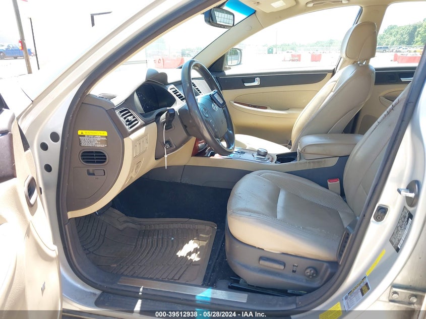 2012 Hyundai Genesis 3.8 VIN: KMHGC4DD3CU151448 Lot: 39512938