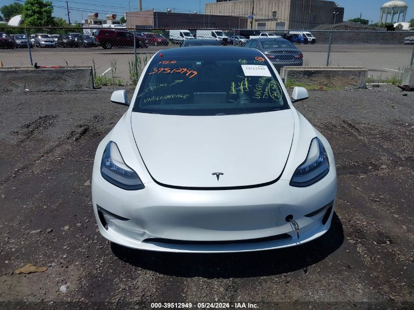 5YJ3E1EB7KF413648 | 2019 TESLA MODEL 3