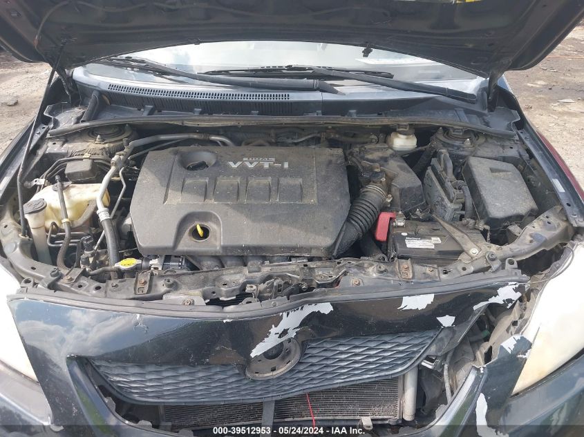 2010 Toyota Corolla Le VIN: 1NXBU4EE5AZ358046 Lot: 39512953