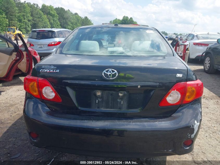 2010 Toyota Corolla Le VIN: 1NXBU4EE5AZ358046 Lot: 39512953