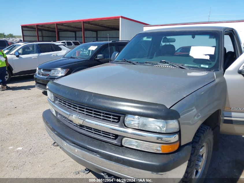 1999 Chevrolet Silverado 1500 VIN: 1GCEK14V4XZ170587 Lot: 39512954