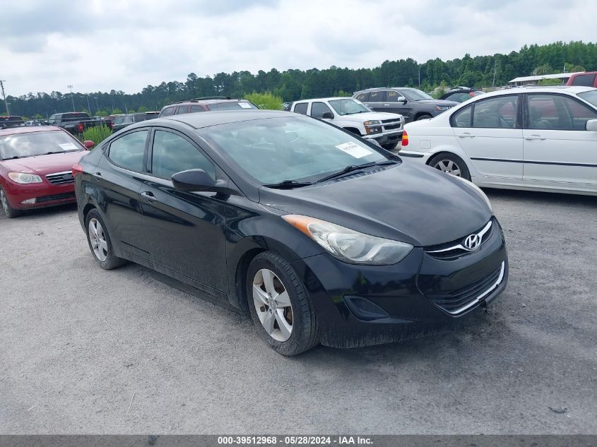 2013 Hyundai Elantra Gls VIN: 5NPDH4AE7DH310120 Lot: 39512968