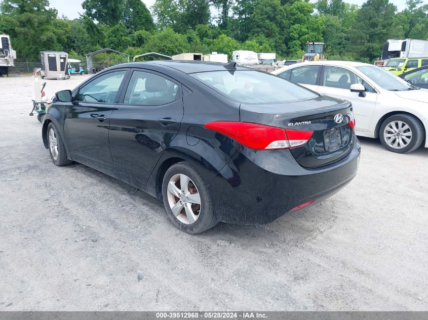 2013 Hyundai Elantra Gls VIN: 5NPDH4AE7DH310120 Lot: 39512968