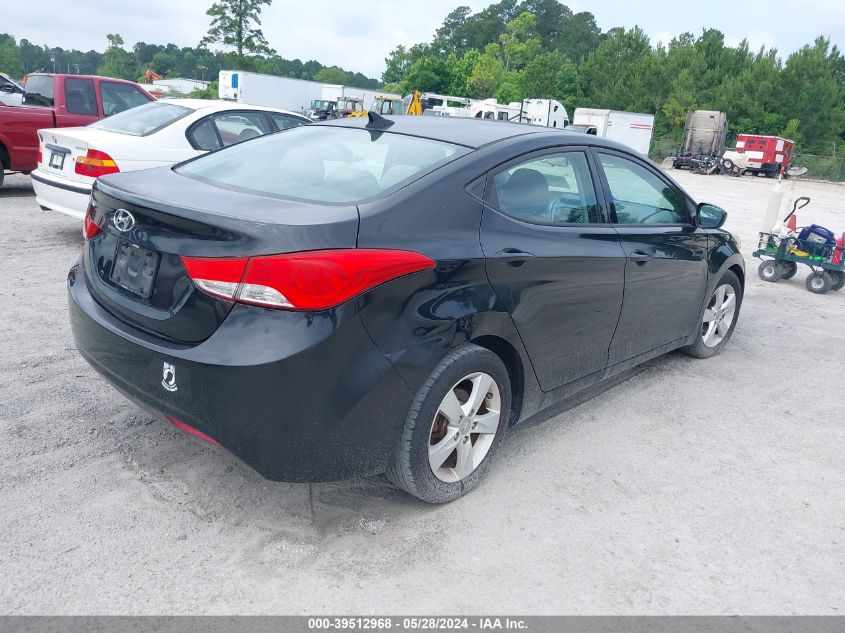 2013 Hyundai Elantra Gls VIN: 5NPDH4AE7DH310120 Lot: 39512968