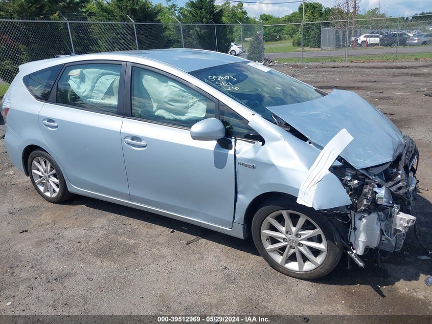 2014 Toyota Prius V Five VIN: JTDZN3EU0EJ002032 Lot: 39512969