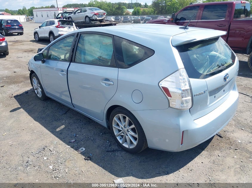 2014 Toyota Prius V Five VIN: JTDZN3EU0EJ002032 Lot: 39512969