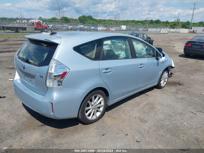 2014 Toyota Prius V Five VIN: JTDZN3EU0EJ002032 Lot: 39512969