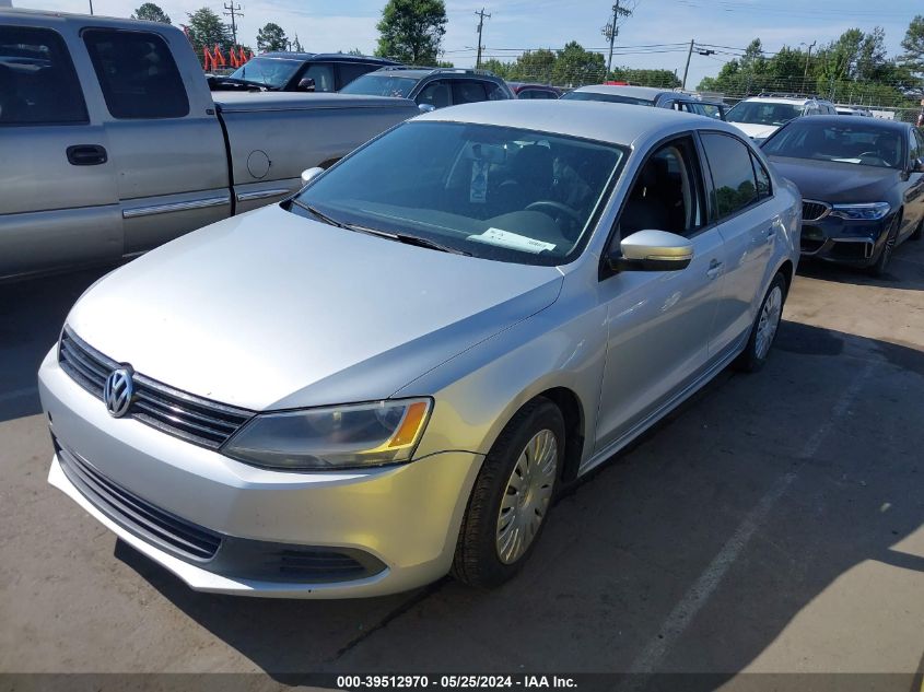 2012 Volkswagen Jetta 2.5L Se VIN: 3VWDX7AJ1CM351611 Lot: 39512970