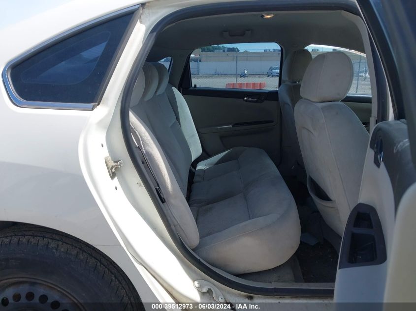 2008 Chevrolet Impala Ls VIN: 2G1WB58K189287513 Lot: 39512973