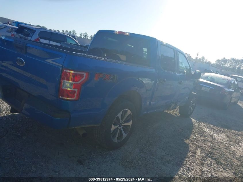 2020 Ford F-150 Xl VIN: 1FTEW1E57LKE22841 Lot: 39512974