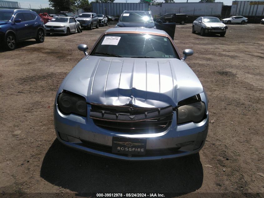 2005 Chrysler Crossfire Limited VIN: 1C3AN69LX5X029742 Lot: 39512978