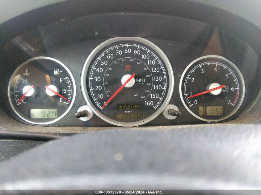 2005 Chrysler Crossfire Limited VIN: 1C3AN69LX5X029742 Lot: 39512978