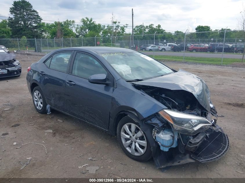 2016 TOYOTA COROLLA LE - 2T1BURHE9GC697511