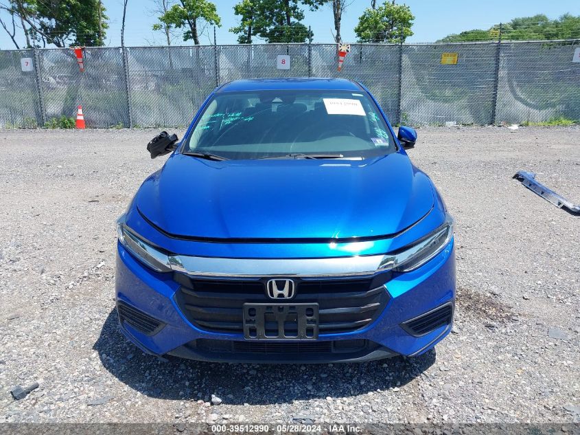 2019 Honda Insight Ex VIN: 19XZE4F51KE019332 Lot: 39512990