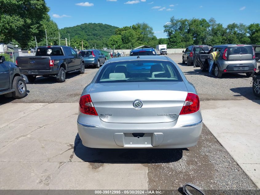 2009 Buick Lacrosse Cx VIN: 2G4WC582291165274 Lot: 39512995