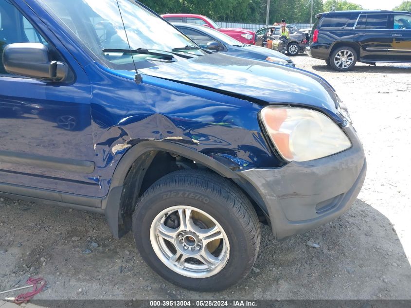 2003 Honda Cr-V Lx VIN: SHSRD68463U102391 Lot: 39513004