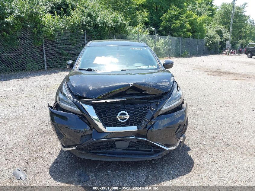 2019 Nissan Murano S VIN: 5N1AZ2MS8KN131504 Lot: 39513008