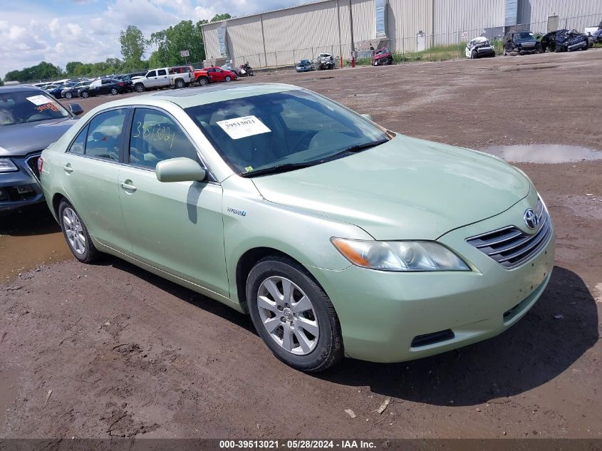 2008 Toyota Camry Hybrid VIN: 4T1BB46K38U047672 Lot: 39513021