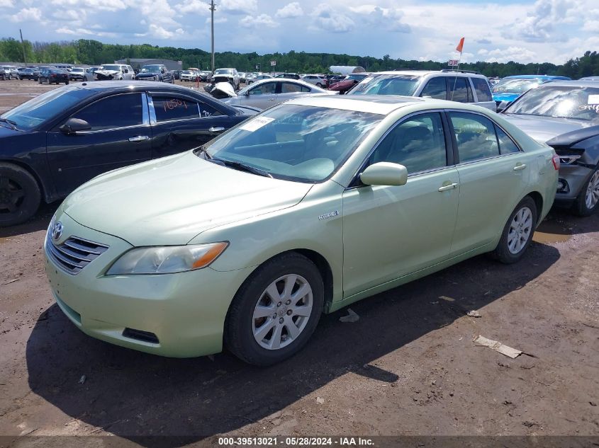 2008 Toyota Camry Hybrid VIN: 4T1BB46K38U047672 Lot: 39513021