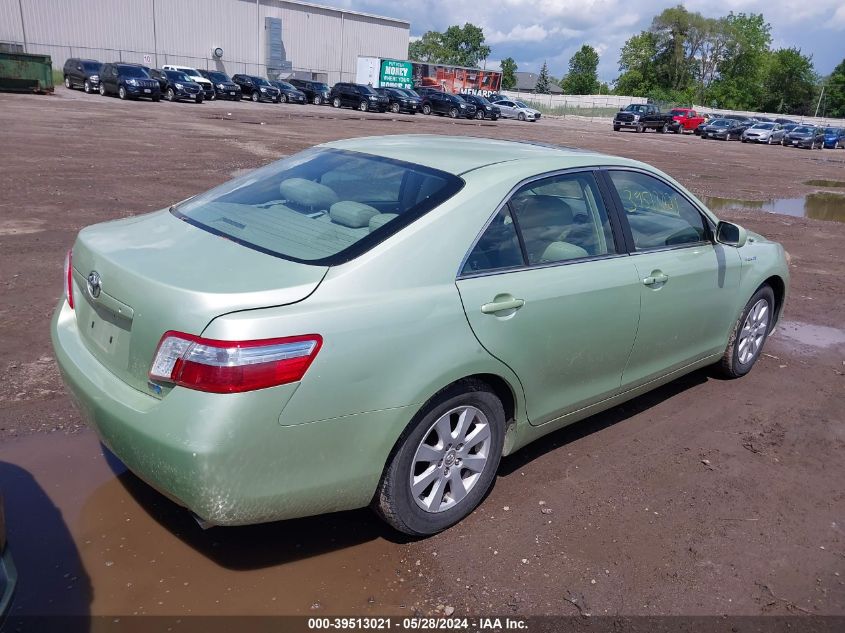 2008 Toyota Camry Hybrid VIN: 4T1BB46K38U047672 Lot: 39513021