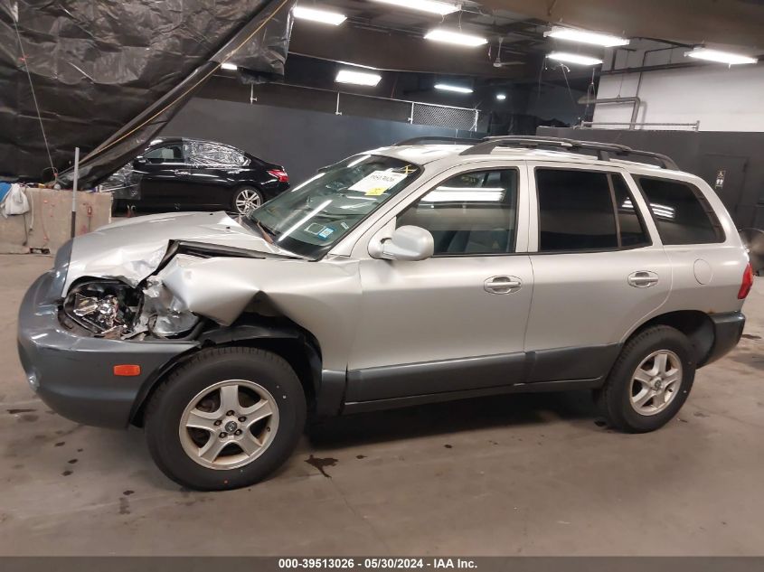 2004 Hyundai Santa Fe VIN: KM8SB12B64U820567 Lot: 39513026