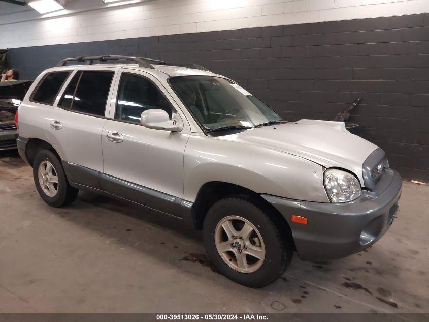 2004 Hyundai Santa Fe VIN: KM8SB12B64U820567 Lot: 39513026