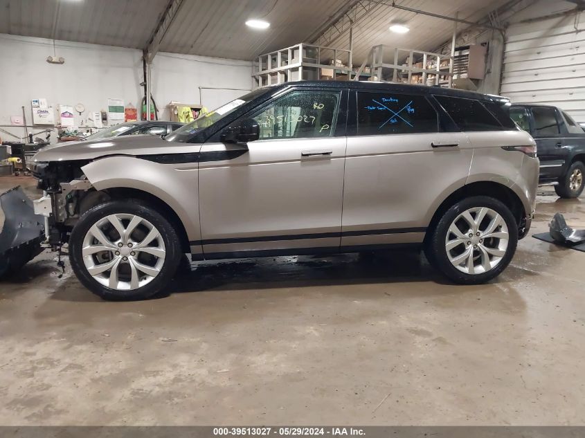 2021 Land Rover Range Rover Evoque S VIN: SALZJ2FXXMH156583 Lot: 39513027