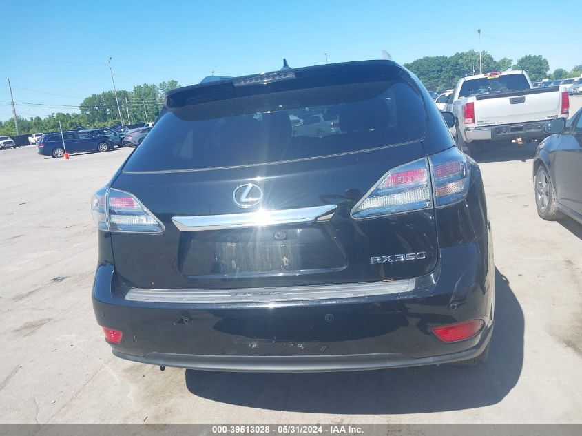 2012 Lexus Rx 350 VIN: 2T2BK1BA7CC151177 Lot: 39903658