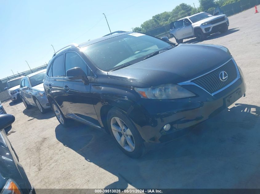 2012 Lexus Rx 350 VIN: 2T2BK1BA7CC151177 Lot: 39903658