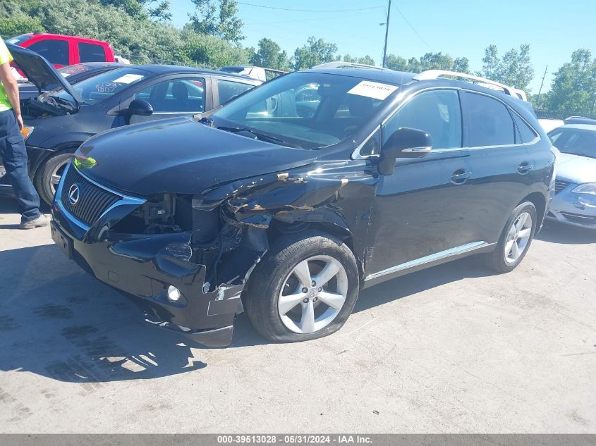 2012 Lexus Rx 350 VIN: 2T2BK1BA7CC151177 Lot: 39903658