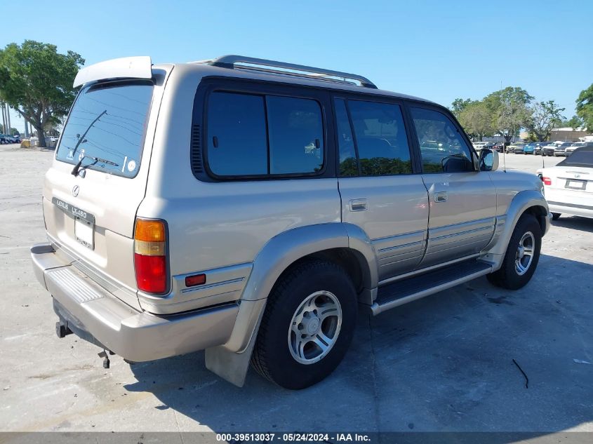 1997 Lexus Lx 450 VIN: JT6HJ88JXV0183918 Lot: 39513037