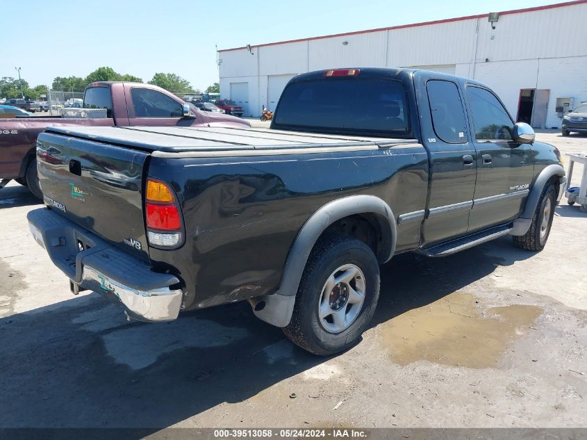 2001 Toyota Tundra Sr5 V8 VIN: 5TBRT34101S215906 Lot: 39513058