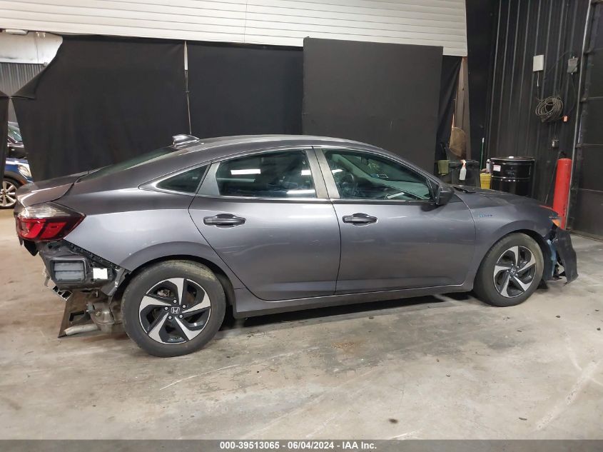 2021 Honda Insight Ex VIN: 19XZE4F59ME006105 Lot: 39513065