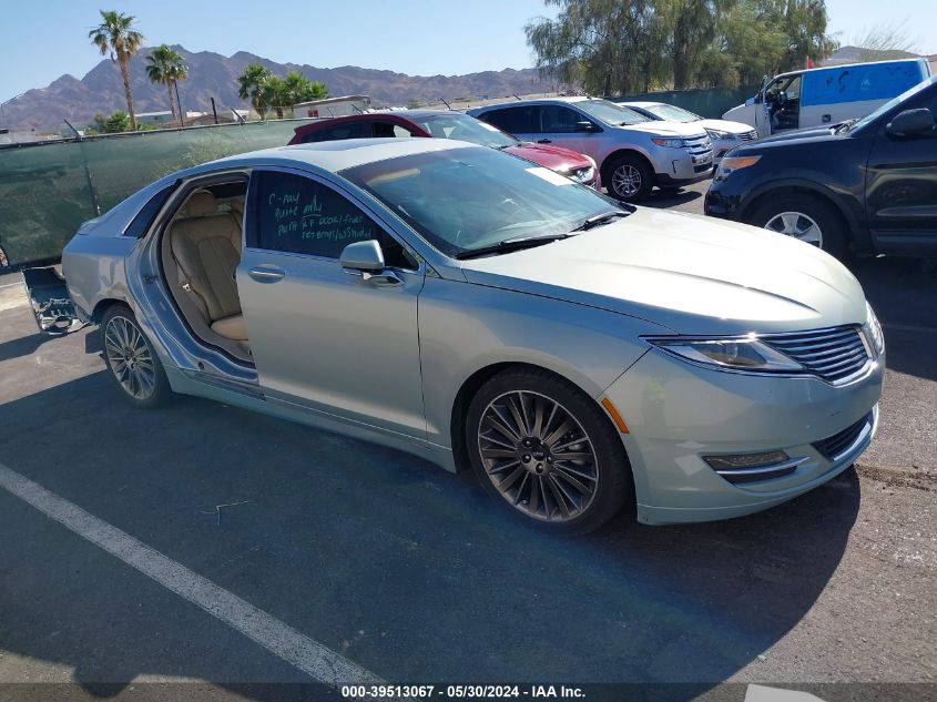 2014 Lincoln Mkz Hybrid VIN: 3LN6L2LU3ER805490 Lot: 39513067