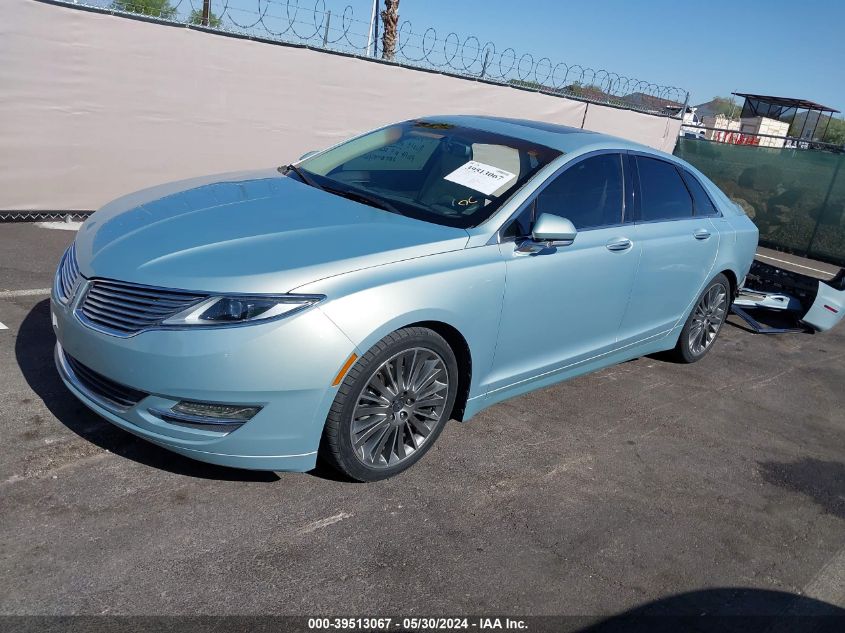 2014 Lincoln Mkz Hybrid VIN: 3LN6L2LU3ER805490 Lot: 39513067