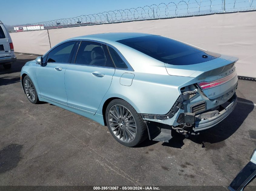 2014 Lincoln Mkz Hybrid VIN: 3LN6L2LU3ER805490 Lot: 39513067