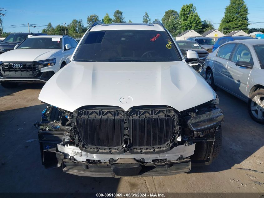 2023 BMW X7 xDrive40I VIN: 5UX23EM09P9R21807 Lot: 39513069