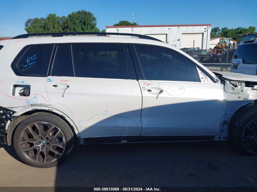 2023 BMW X7 xDrive40I VIN: 5UX23EM09P9R21807 Lot: 39513069