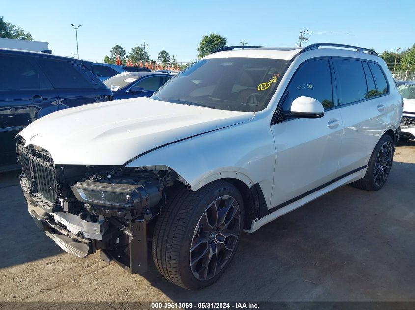 2023 BMW X7 xDrive40I VIN: 5UX23EM09P9R21807 Lot: 39513069