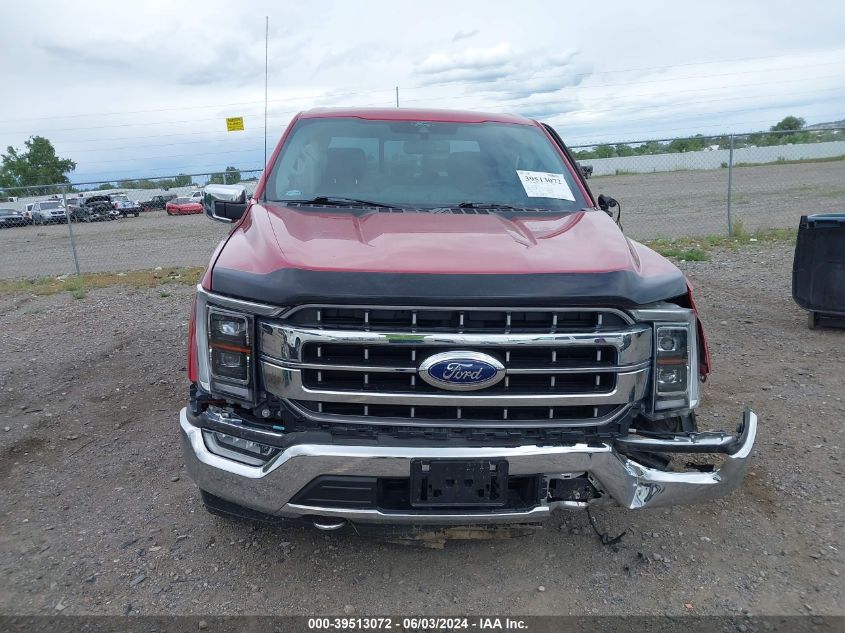 2021 Ford F-150 Lariat VIN: 1FTEW1EP2MKD67086 Lot: 39513072