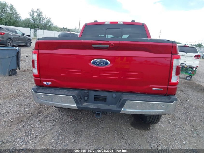 2021 Ford F-150 Lariat VIN: 1FTEW1EP2MKD67086 Lot: 39513072