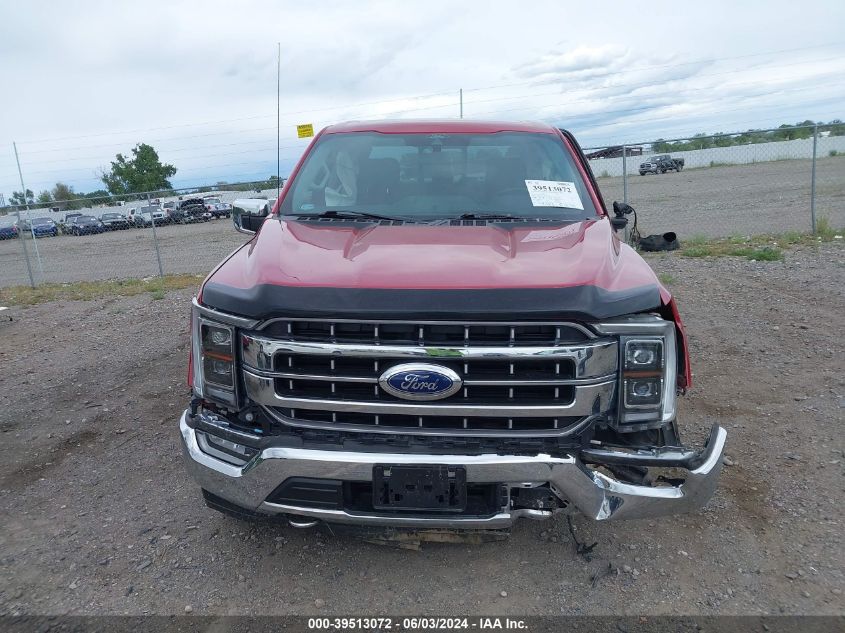 2021 Ford F-150 Lariat VIN: 1FTEW1EP2MKD67086 Lot: 39513072