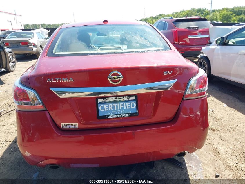 2015 Nissan Altima 2.5 Sv VIN: 1N4AL3AP5FC567035 Lot: 39513087